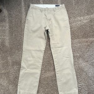 Mens polo Ralph Lauren dress khaki pants